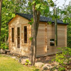 Canadian Timber Georgian Cabin Sauna w/ Changing Room