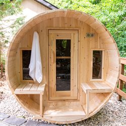 Canadian Timber Tranquility Barrel Sauna