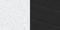 Glacier Sparkle, Black Cabinet
